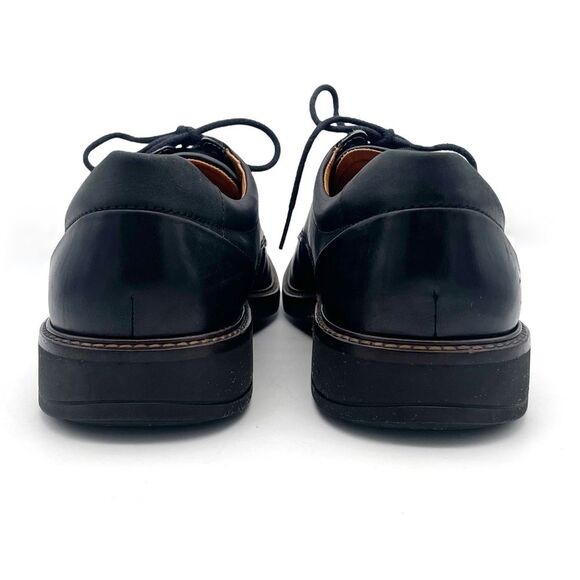 ECCO Men’s Black Leather Lace Up Oxford Dress Shoes Comfort Size 42 EU 8 US main image 4